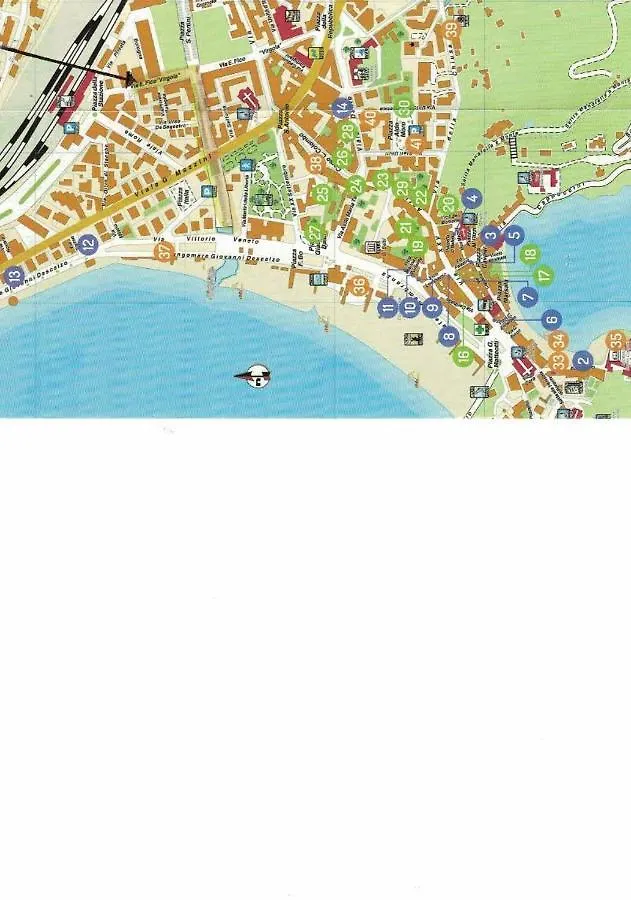 Ludovica Trilocale Centrale Con Posto Auto Sestri Levante İtalya